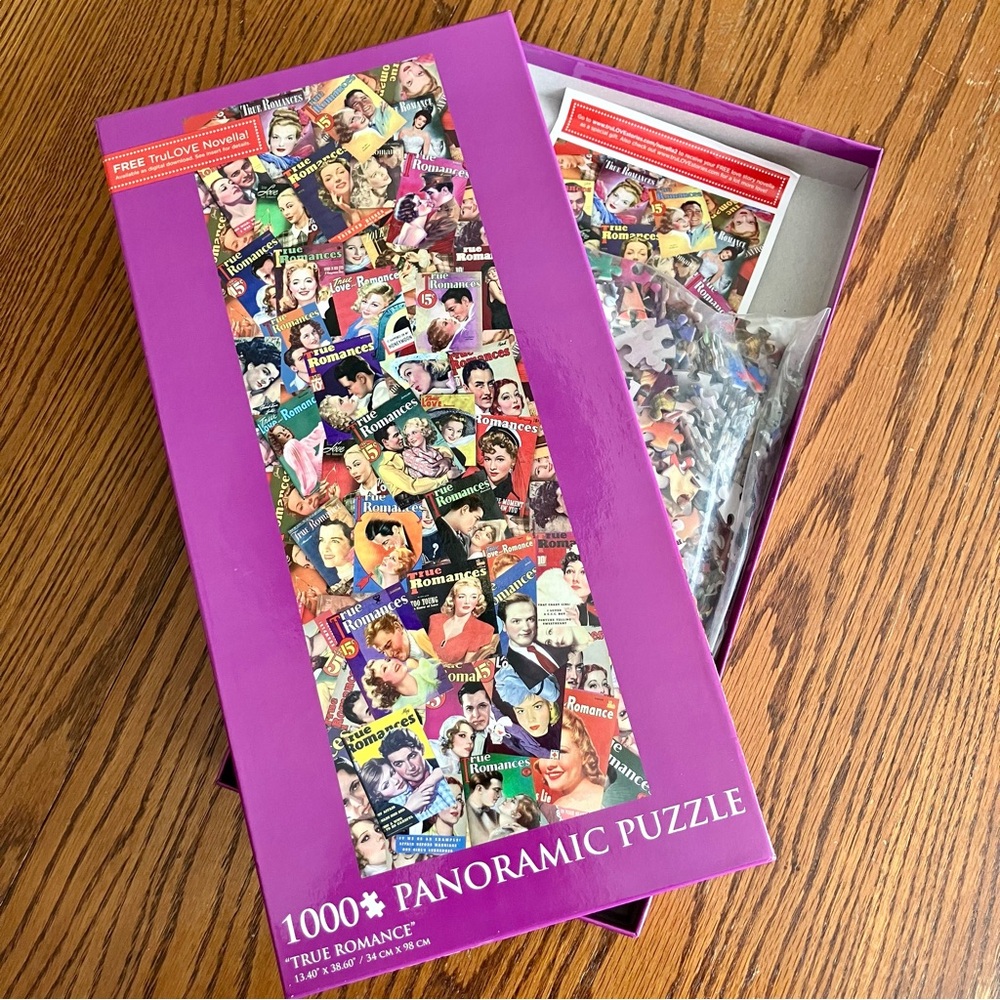 True Romance 1000 Piece Panoramic Puzzle